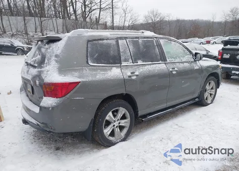 2008 Toyota Highlander Sport from USA, damaged, VIN JTEES43A082089723